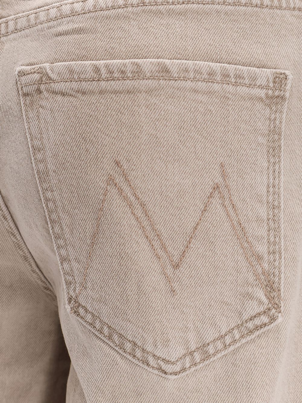 MOTHER Jeans marroni The Undercover 