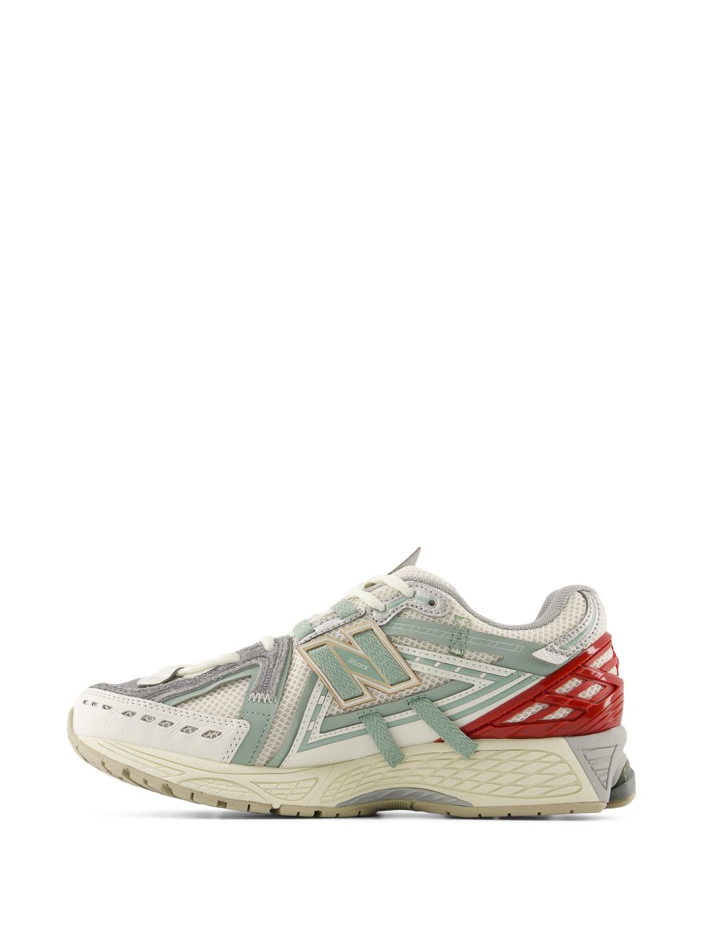 NEW BALANCE Sneakers 1906 bianche grigie e rosse 