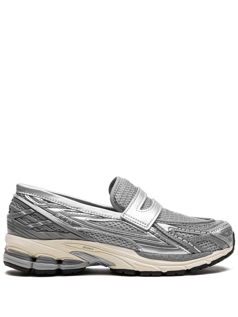 NEW BALANCE Sneakers a mocassino 1906L grigio e bianco 