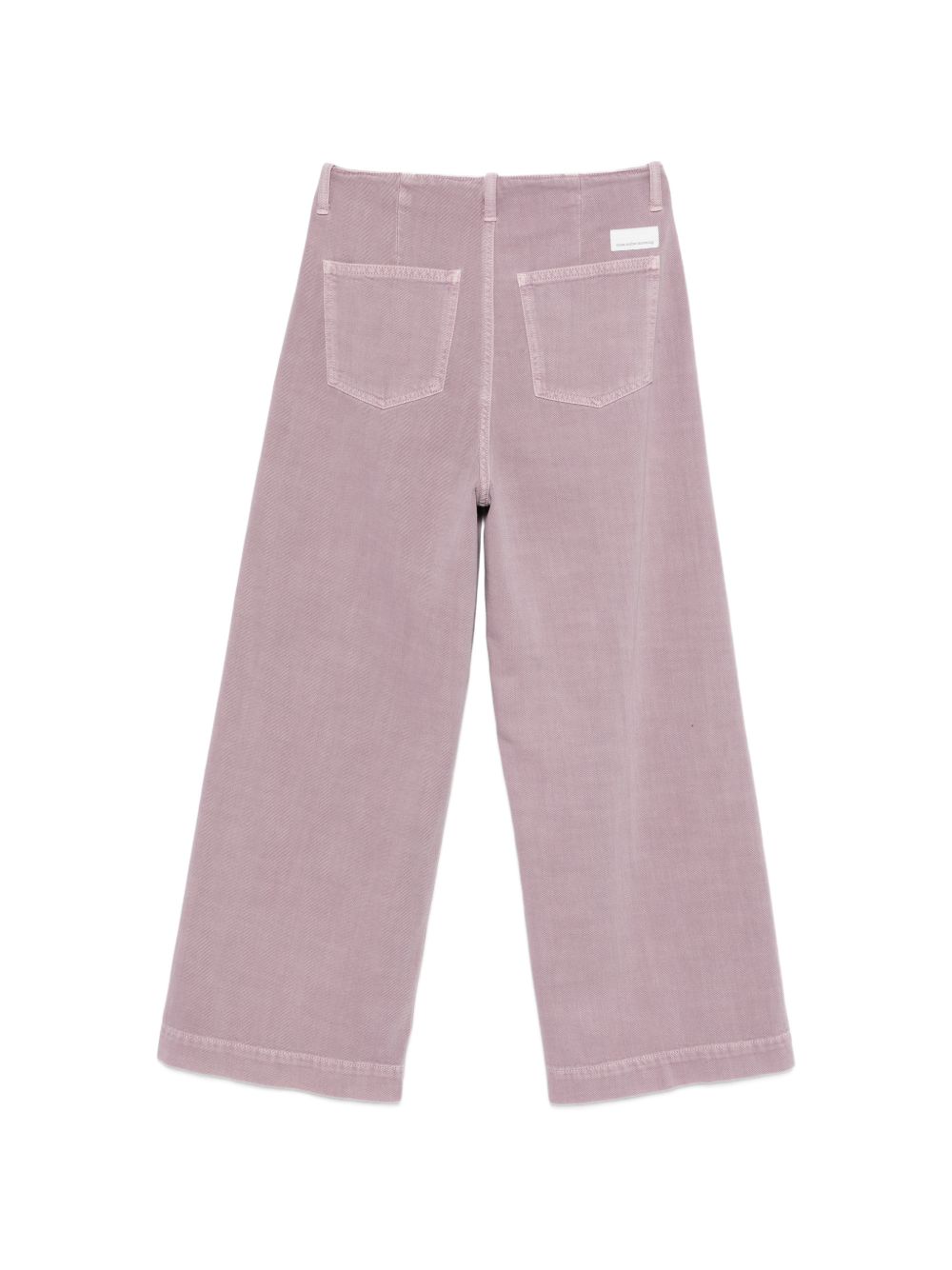 NINE IN THE MORNING Jeans Naia in denim lilla a gamba ampia 
