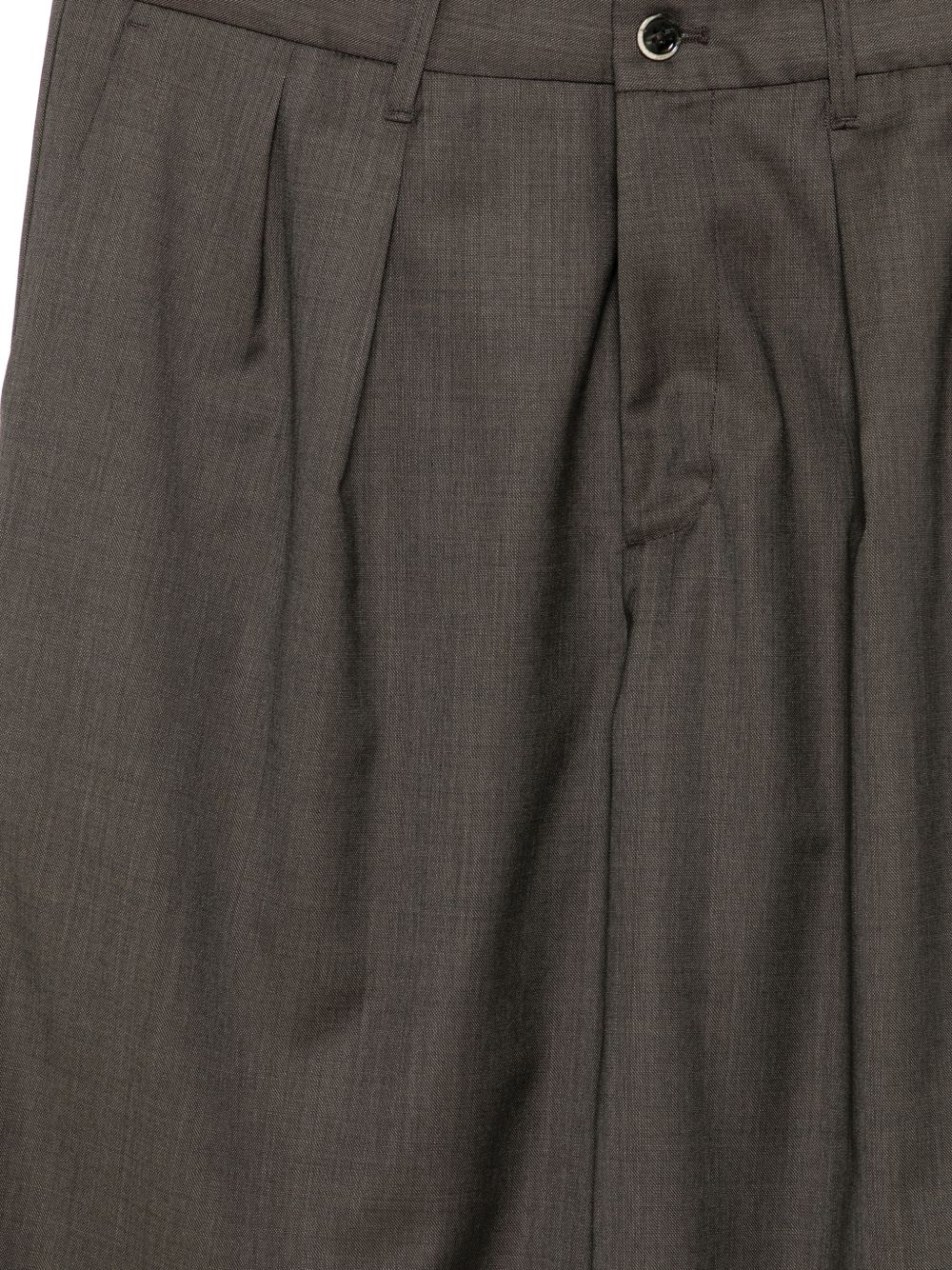 NINE IN THE MORNING Pantaloni Kai grigi con pinces 