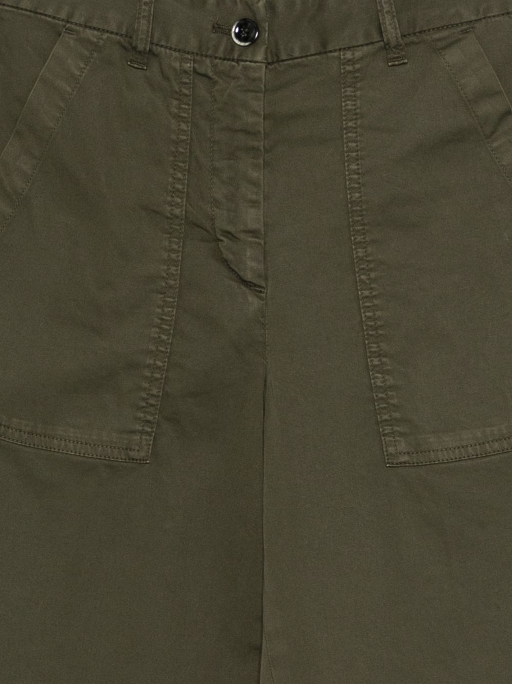 NINE IN THE MORNING Pantaloni Nancy verde oliva<BR/> 