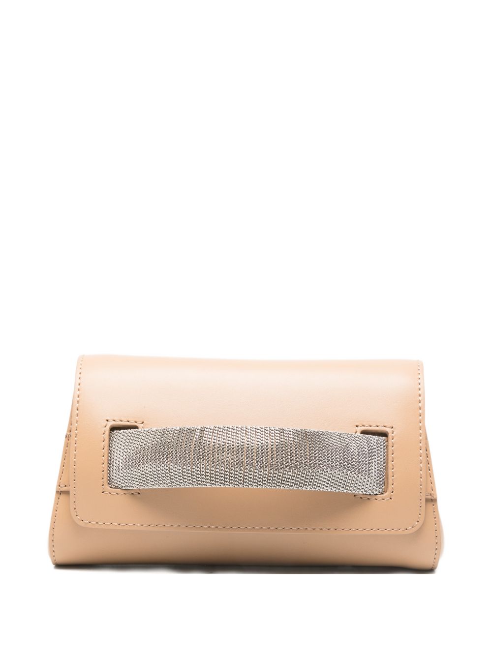 ORCIANI Borsa Alba Chain arancione 