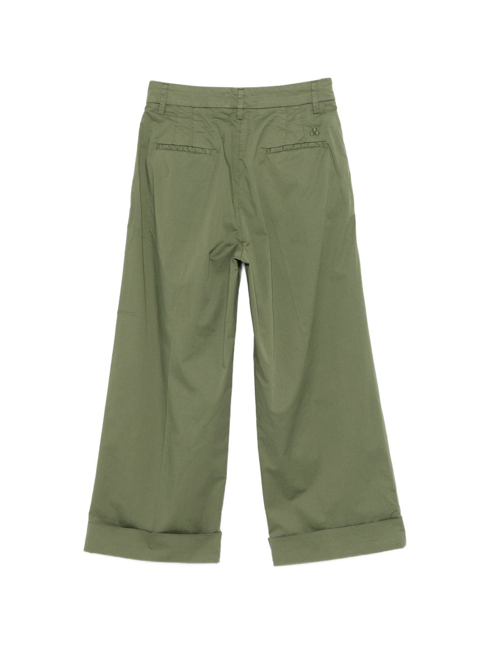 PEUTEREY Pantaloni Ralph verdi in cotone elasticizzato 