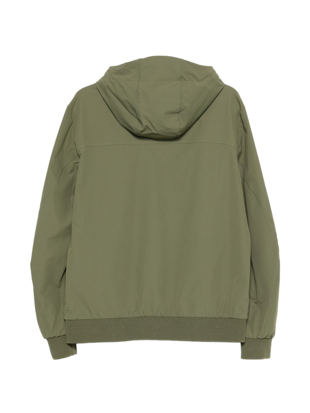 PEUTEREY Giacca Uyapo verde con cappuccio e zip 