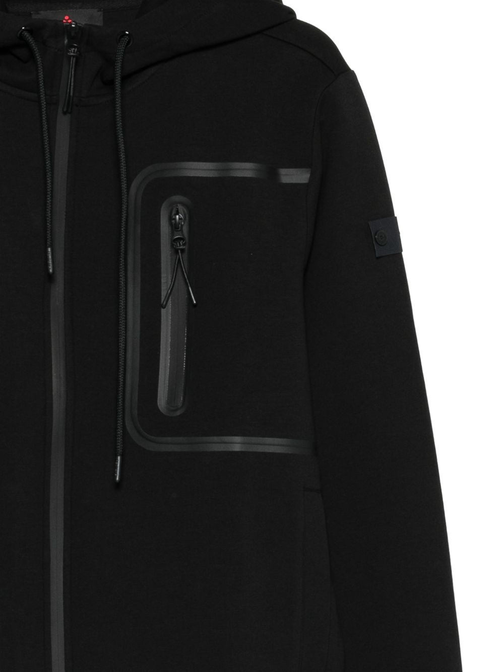PEUTEREY Felpa con cappuccio Parker nero 