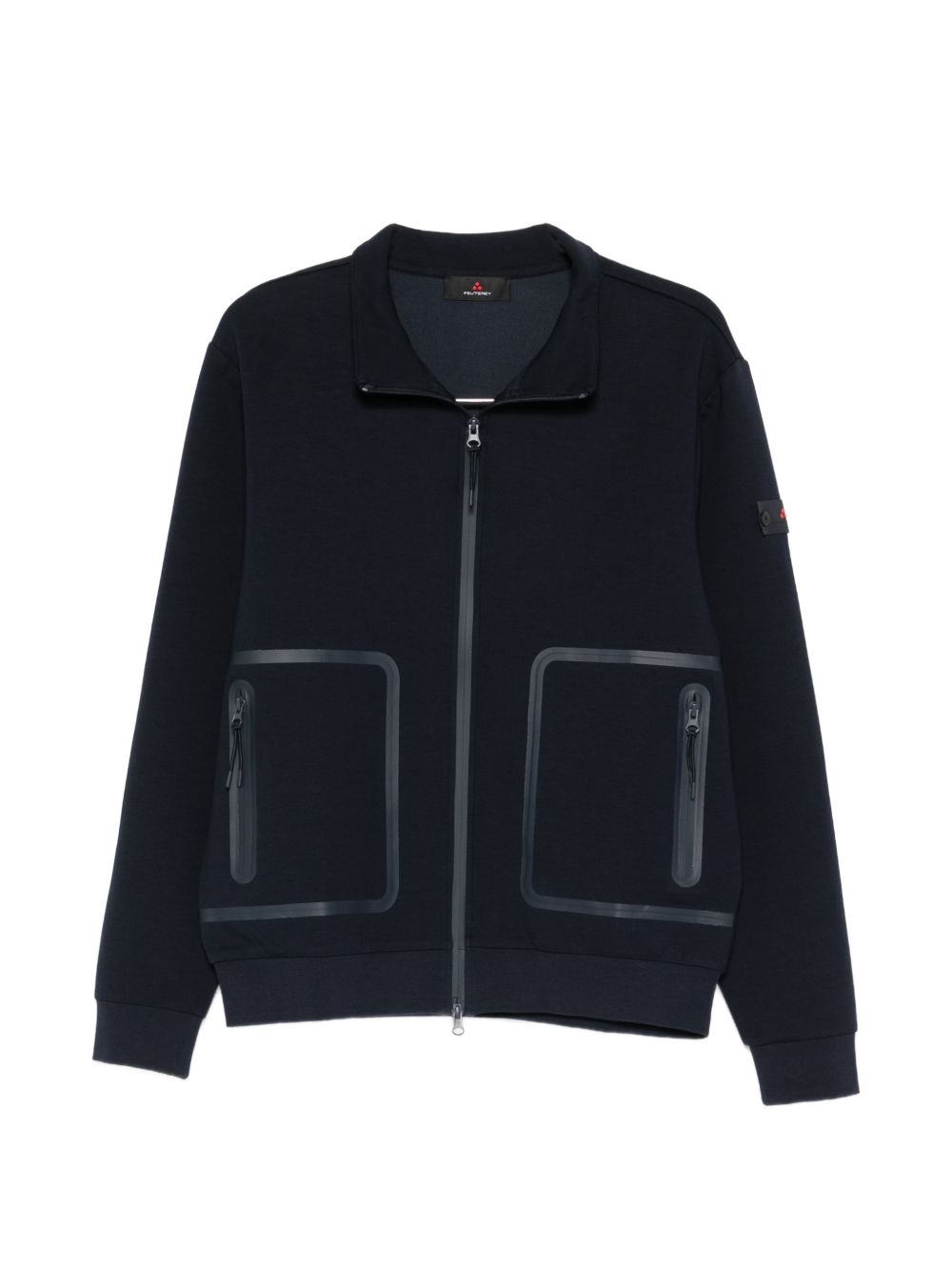 PEUTEREY Felpa Scott con zip e tasche laterali 