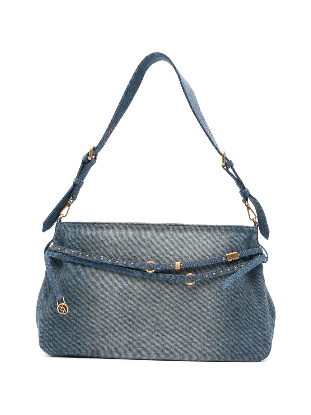 PINKO Borsa a spalla in denim blu 