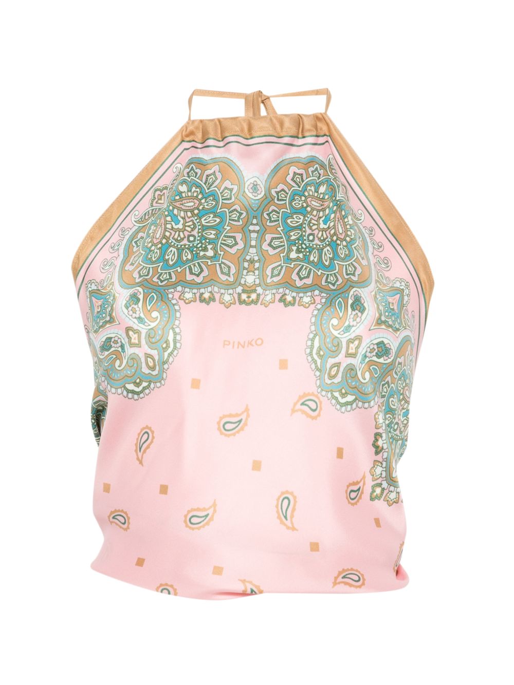 PINKO Top Halter 'Synchro' 