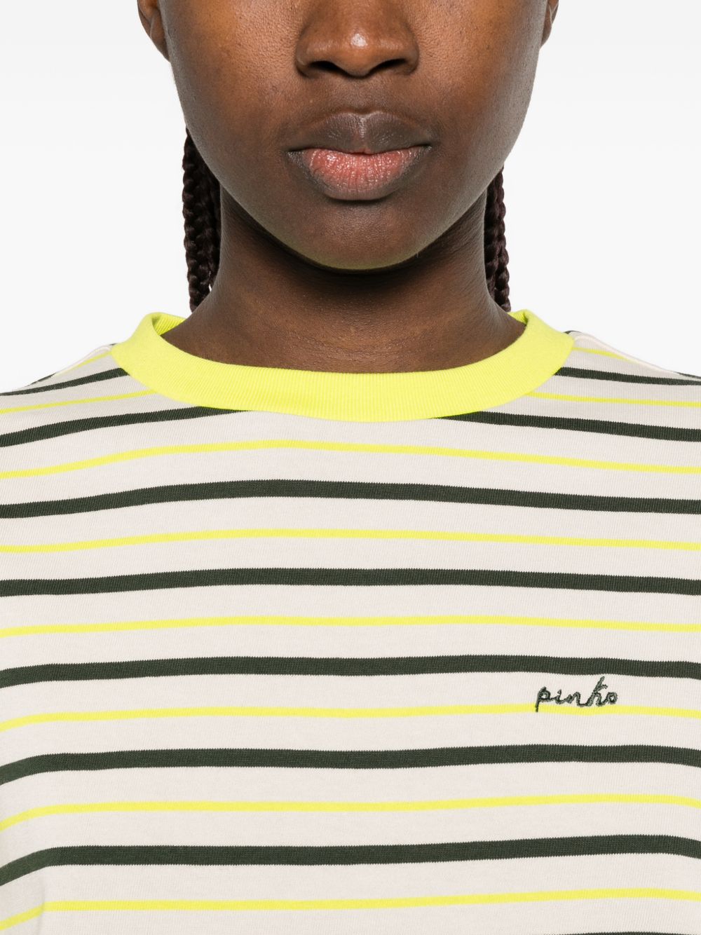 PINKO Maglia Tannino a righe 