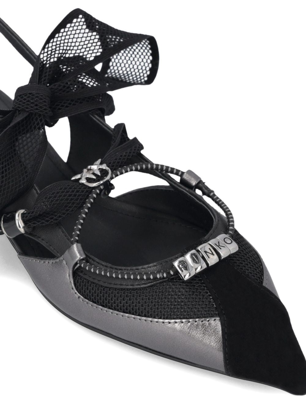 PINKO Décolleté slingback nere 'Gianira' 