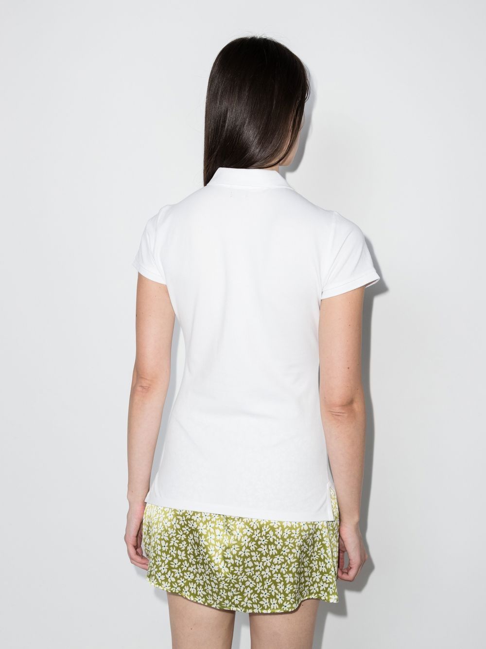 POLO RALPH LAUREN Polo in cotone bianco con logo 