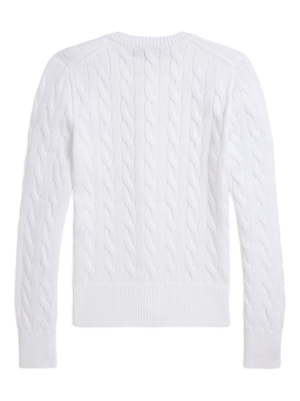 POLO RALPH LAUREN Cardigan in cotone con motivo a treccia 