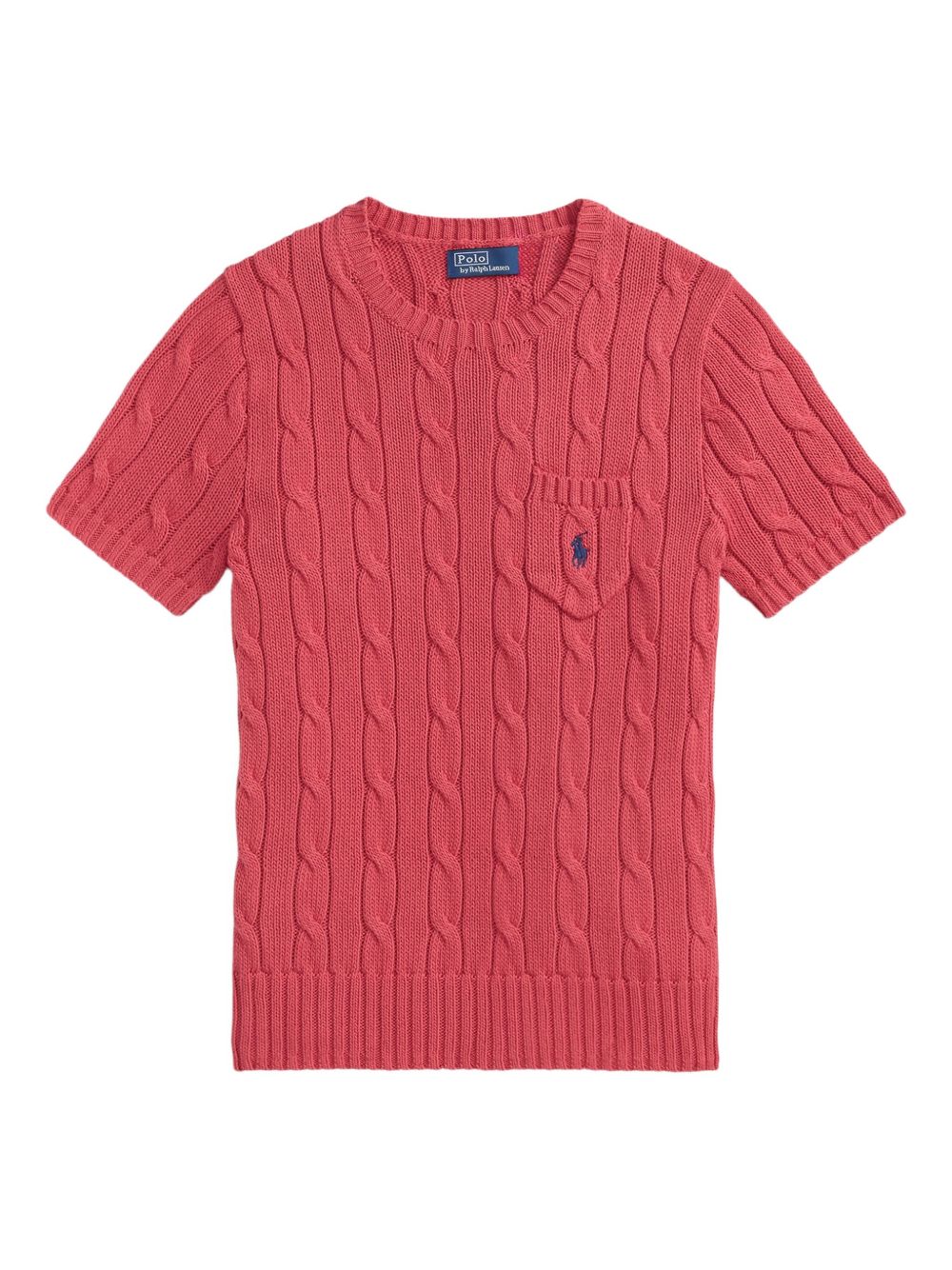 POLO RALPH LAUREN Maglia girocollo con design a treccia 