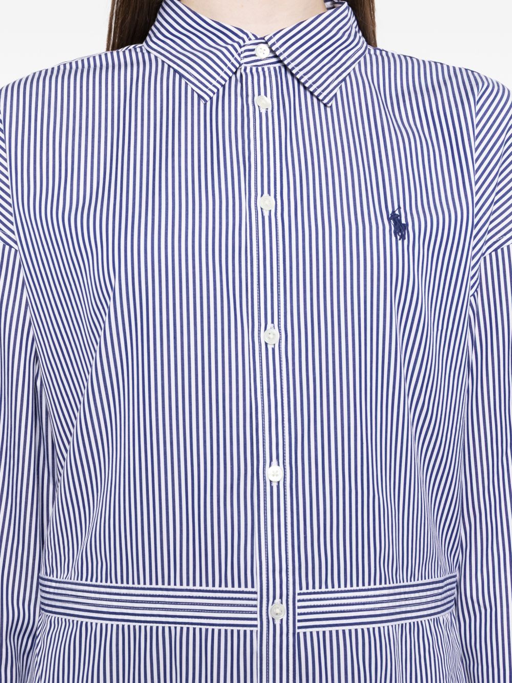 POLO RALPH LAUREN Abito corto con scollo a polo 