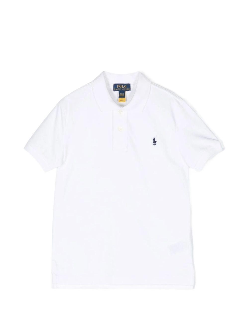POLO RALPH LAUREN Maglietta polo bianca con logo 