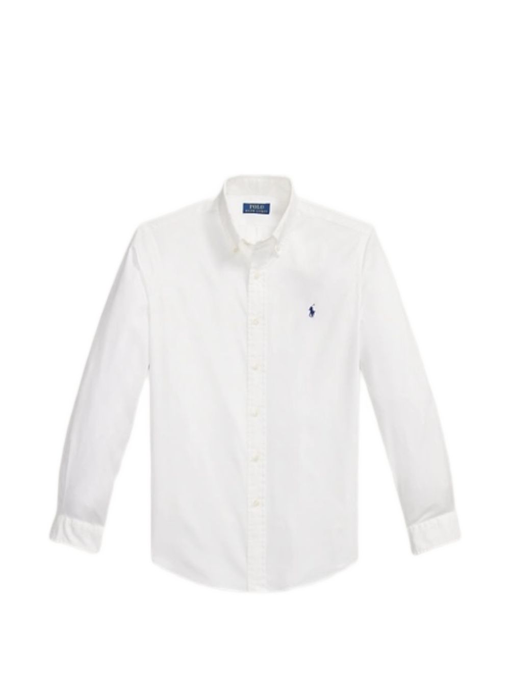 POLO RALPH LAUREN Camicia bianca con logo Polo Pony 