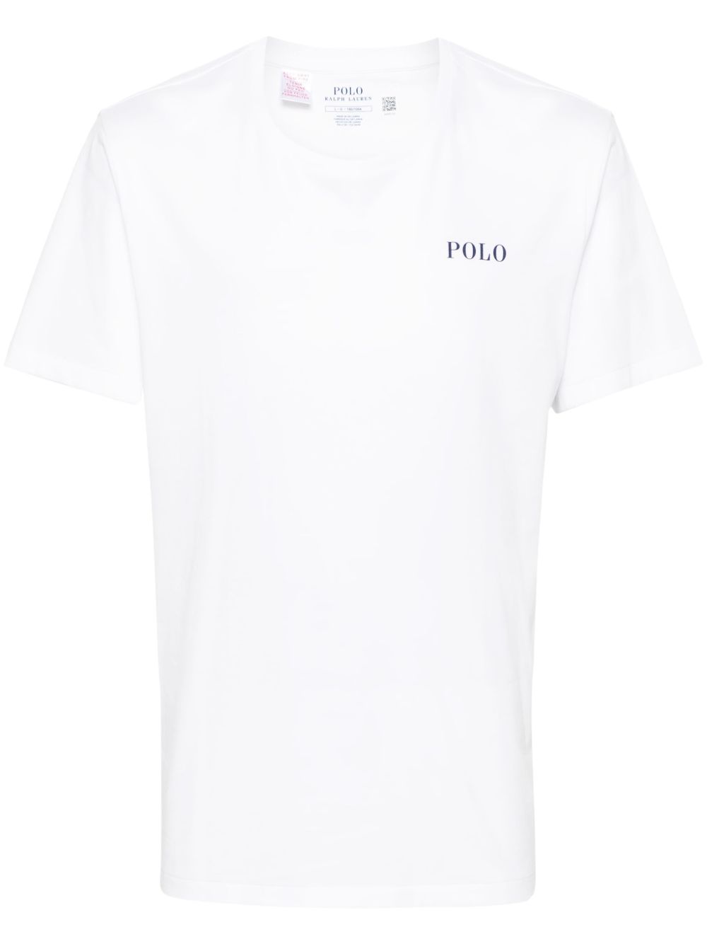 POLO RALPH LAUREN T-shirt intima in cotone bianco 