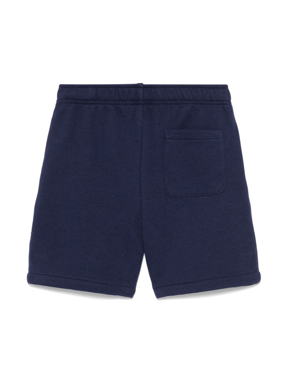 POLO RALPH LAUREN Pantaloncini sportivi blu con tasche e logo 