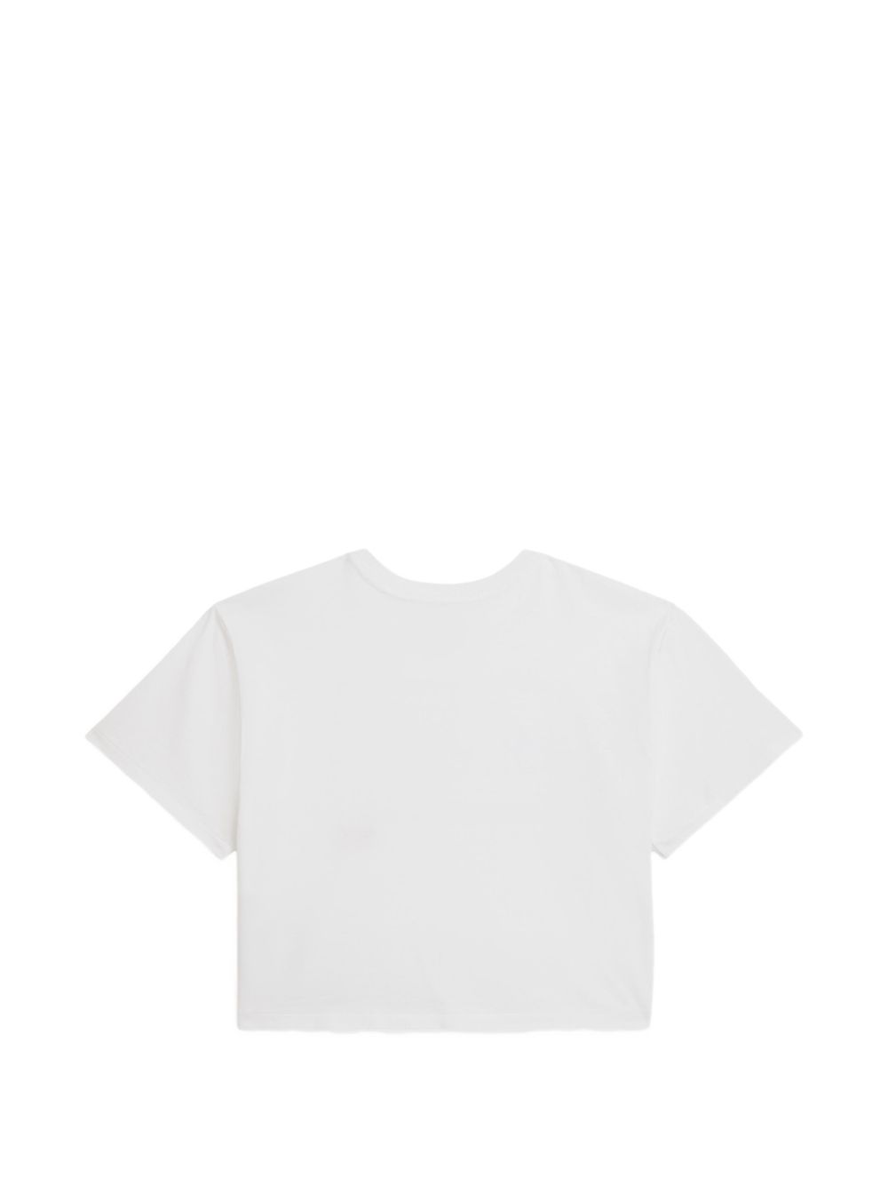 POLO RALPH LAUREN T-shirt bianca con stampa grafica sul petto 
