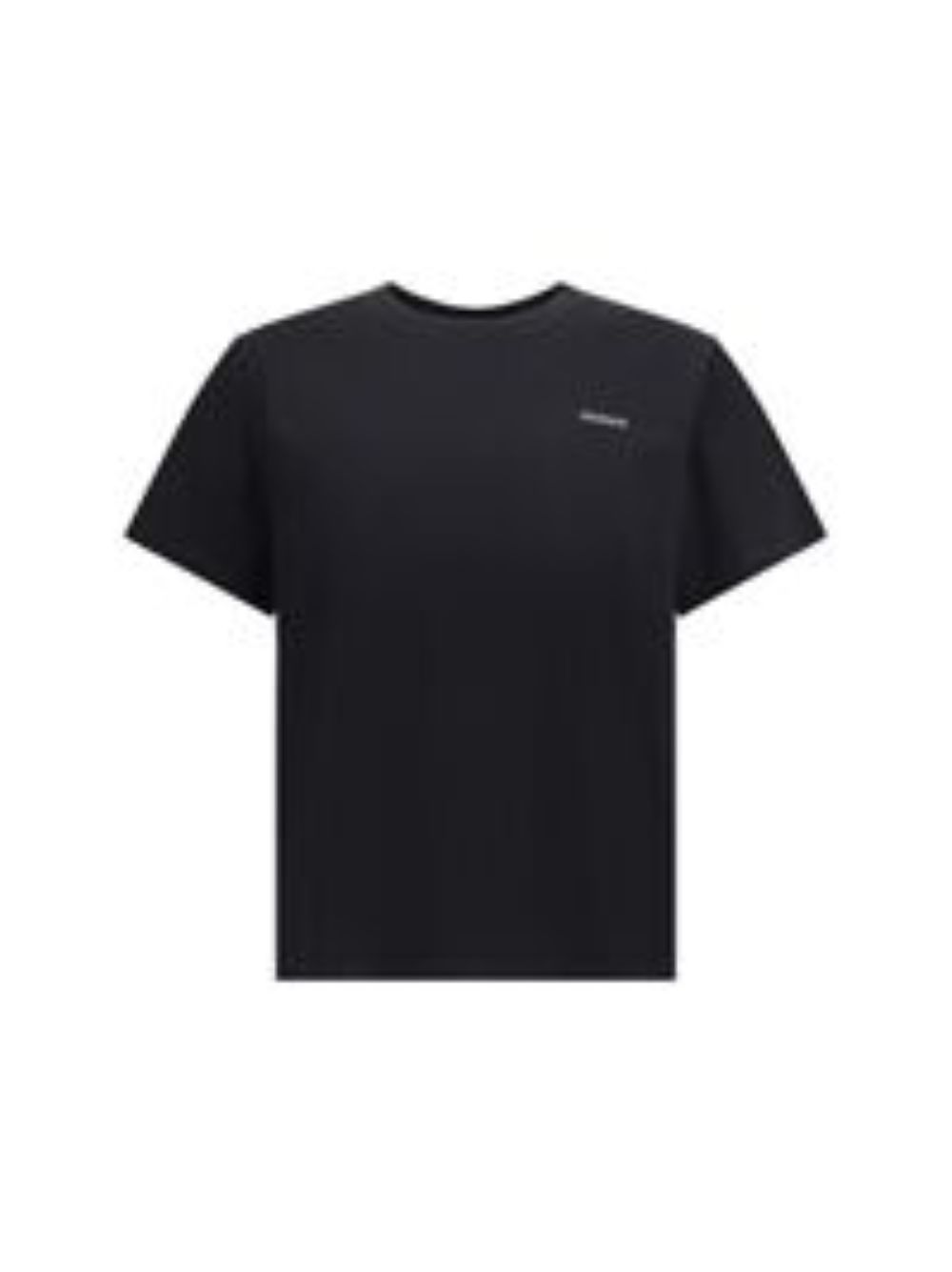 PREMIATA T-shirt in cotone nero con logo bianco 
