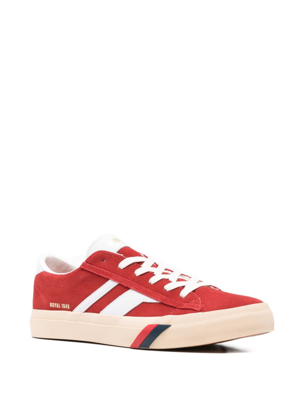 PROKEDS 1949 Sneakers Royal Classic in camoscio rosso 