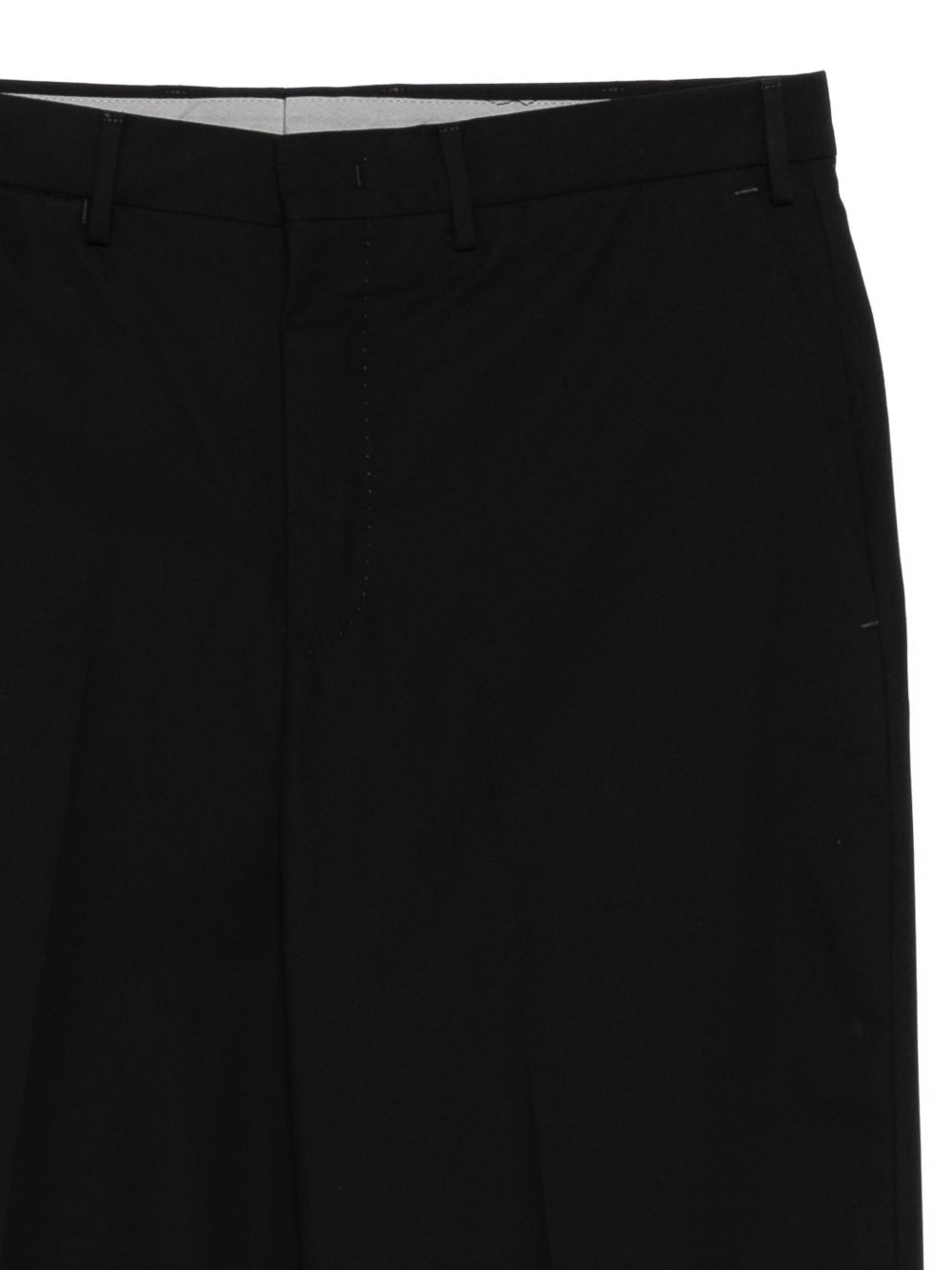PT TORINO Pantaloni in cotone nero casual 