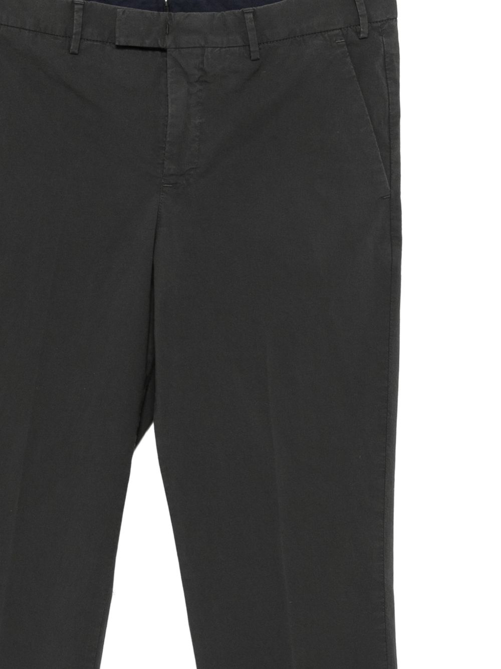 PT TORINO Pantaloni grigi in cotone elasticizzato 