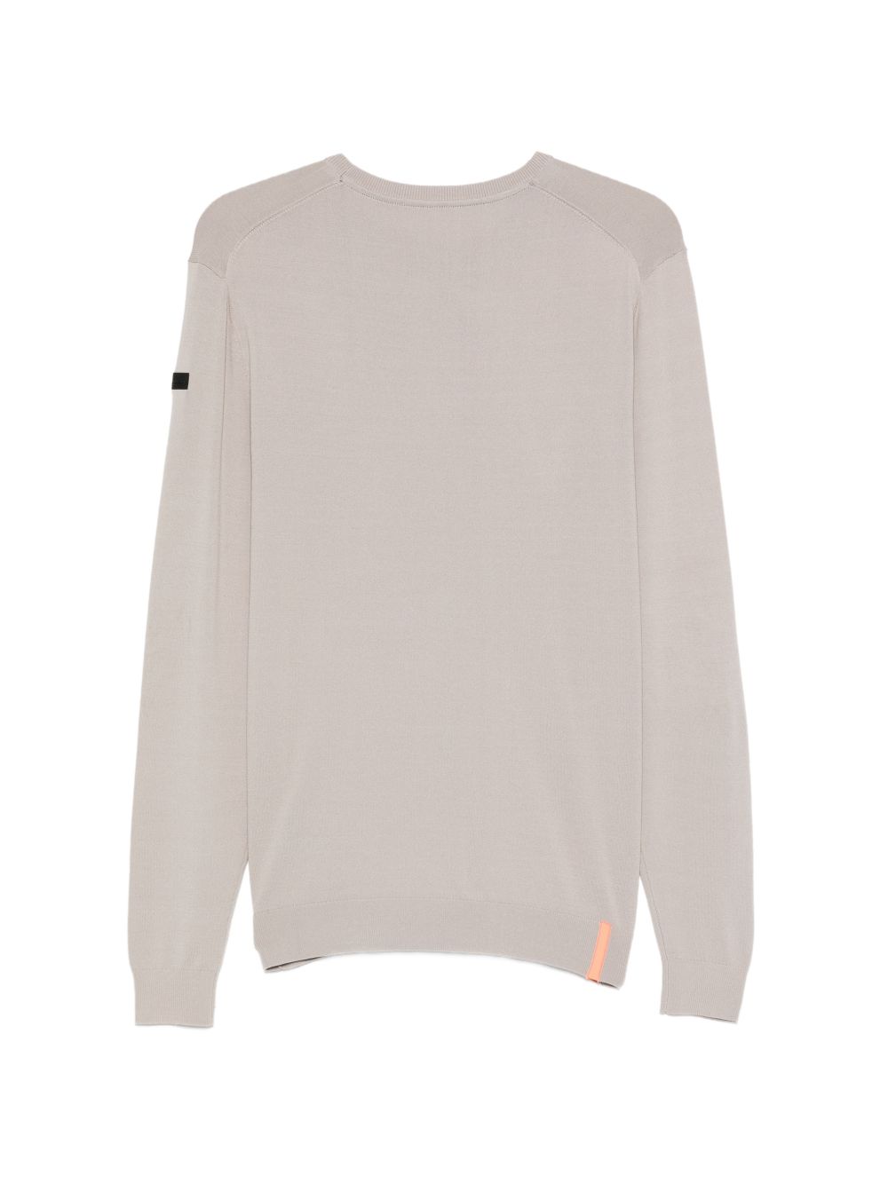 RRD ROBERTO RICCI DESIGNS Maglia girocollo beige con patch logo 
