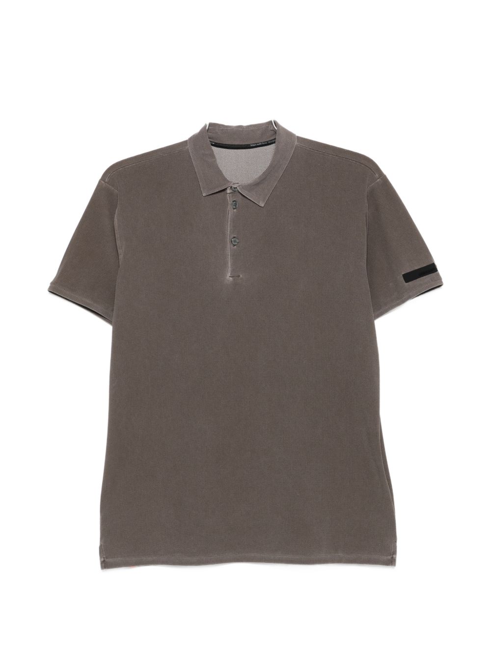 RRD ROBERTO RICCI DESIGNS Polo marrone con logo nero 