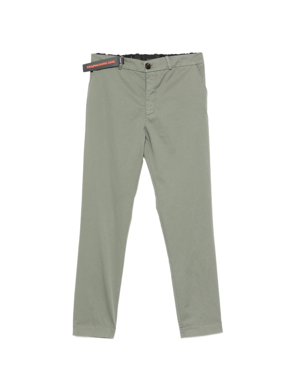 RRD ROBERTO RICCI DESIGNS Pantaloni verde salvia a gamba stretta 