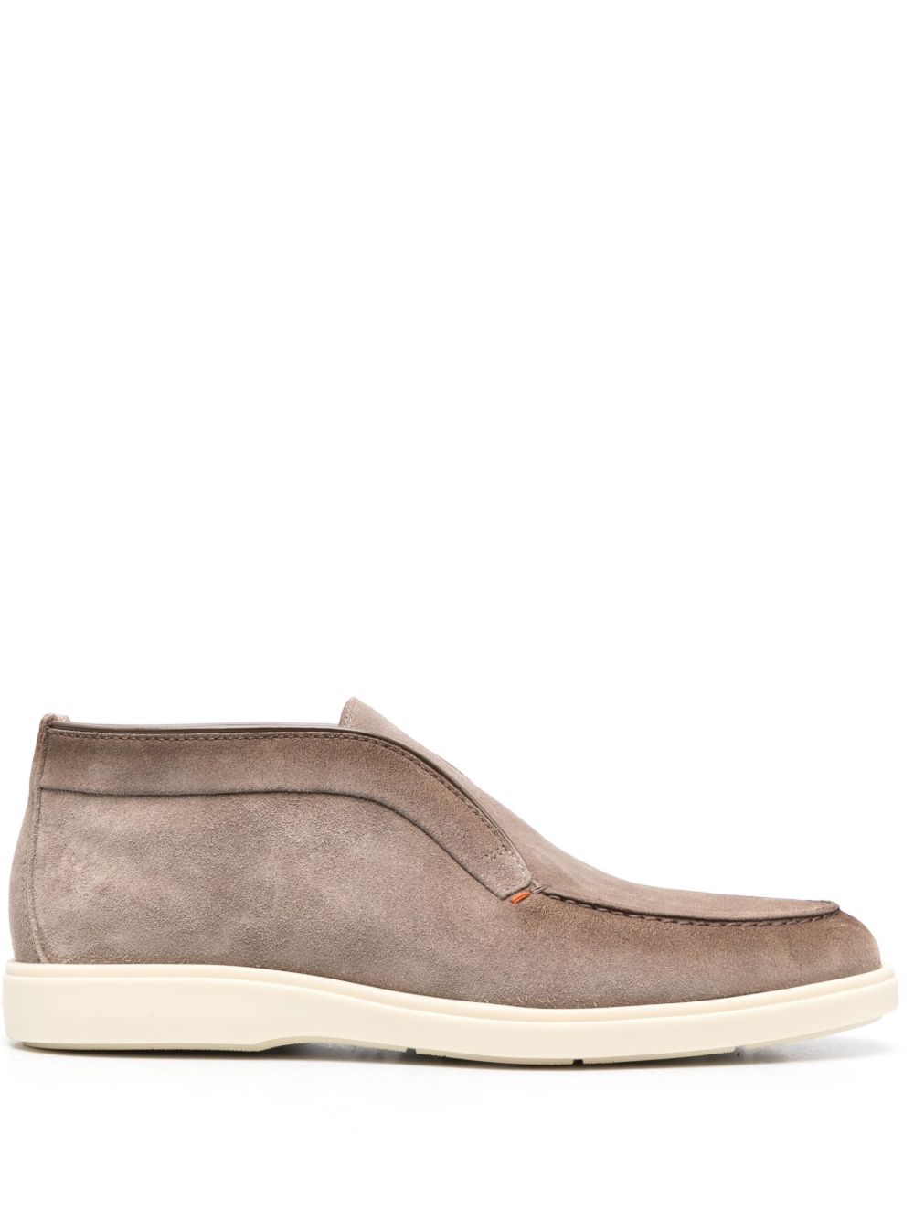 SANTONI Mocassini alti grigi 