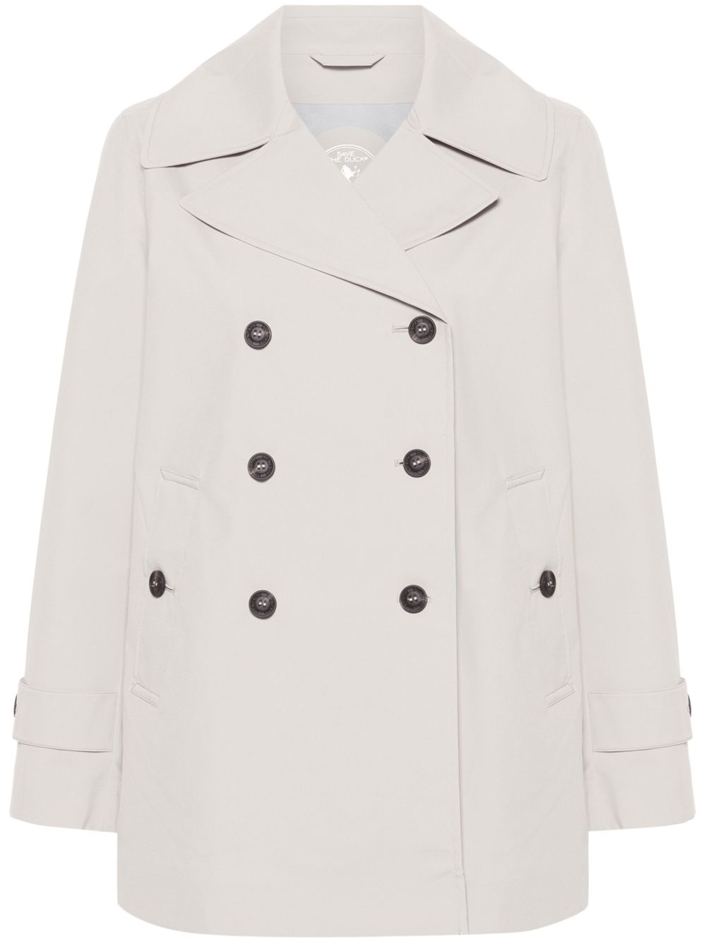 SAVE THE DUCK Giacca doppiopetto imbottita Sofi beige 