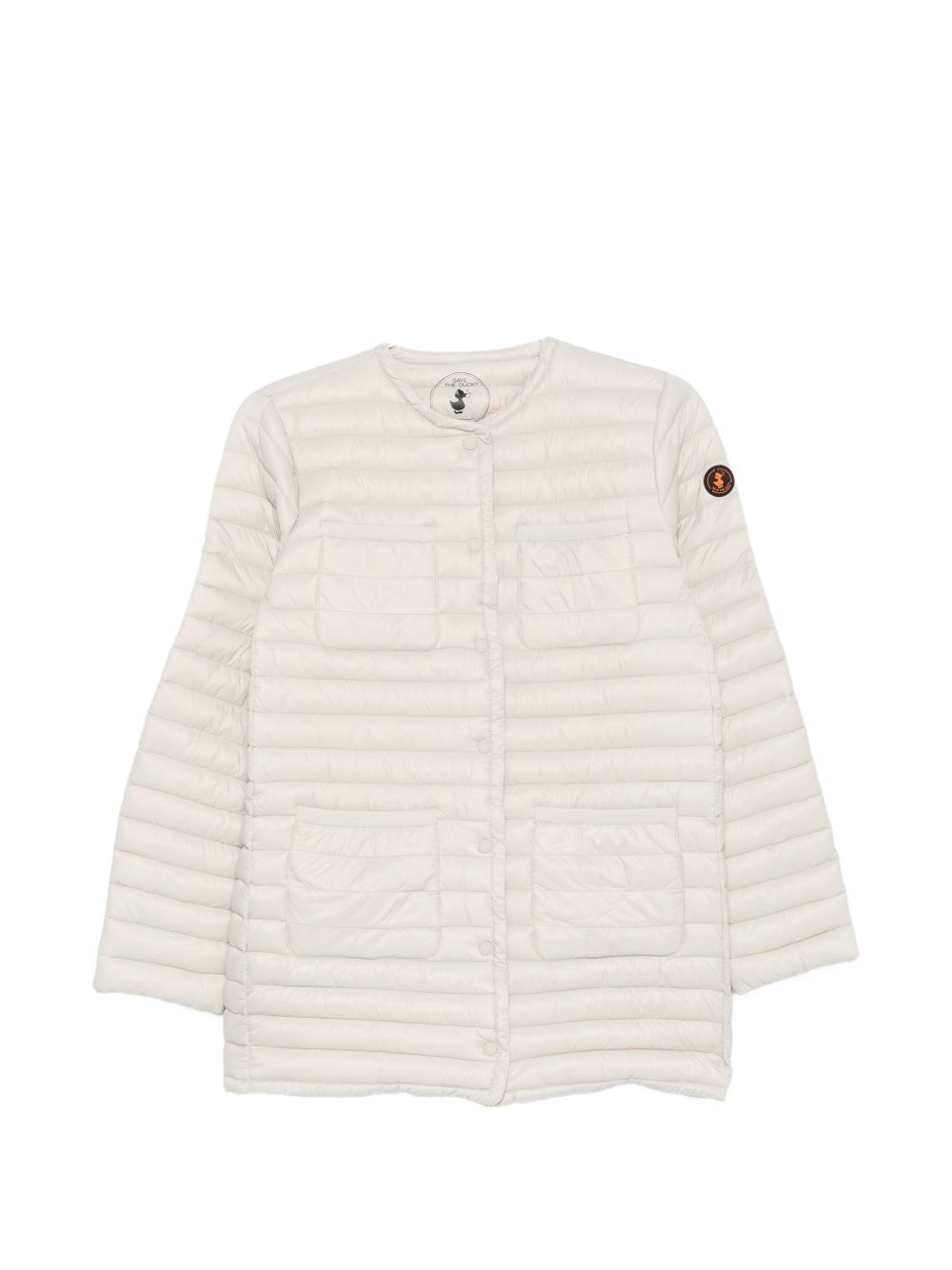 SAVE THE DUCK Trench imbottito Elisa beige chiaro 