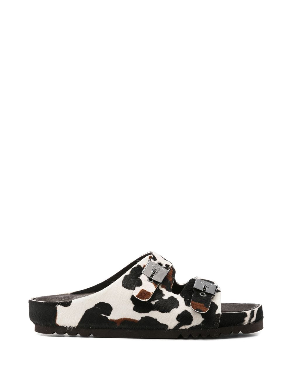 SCHOLL Ciabatte Kim Cow con doppia fibbia 