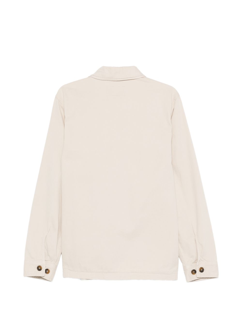 SEBAGO Camicia in denim Door beige con bottoni 