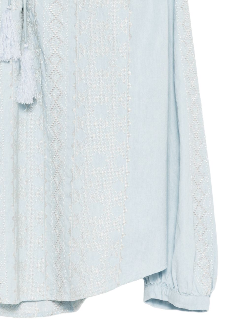 SEMICOUTURE Blusa Zillah celeste 