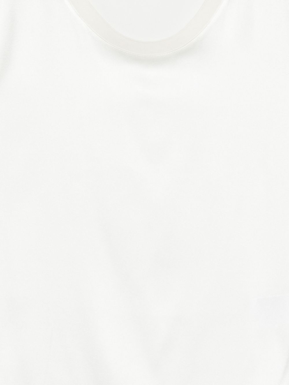 SEVENTY T-shirt in seta bianca 