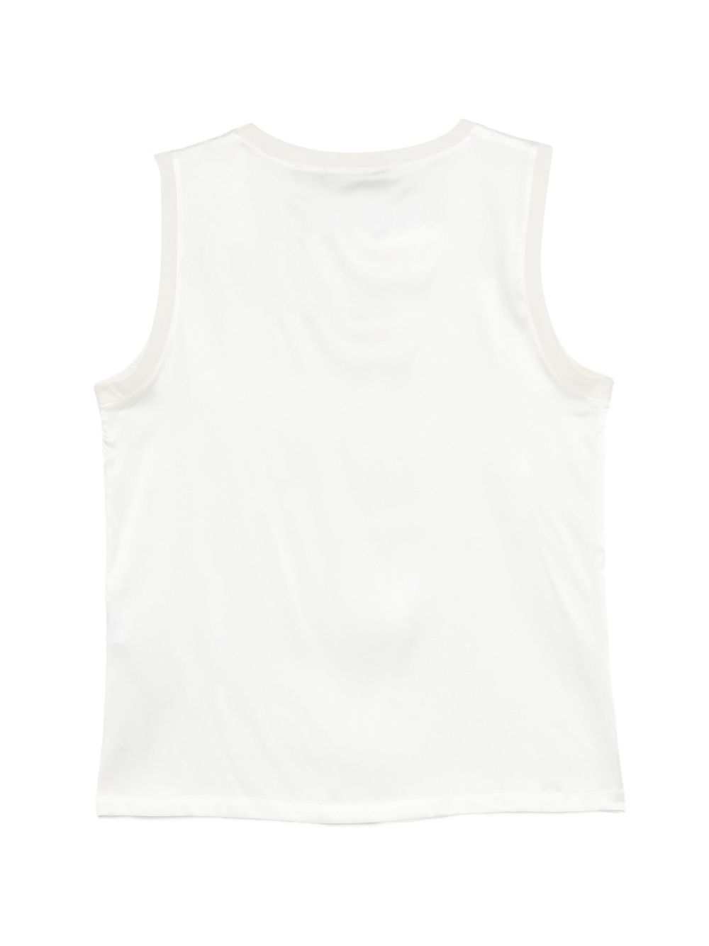 SEVENTY T-shirt in seta bianca 