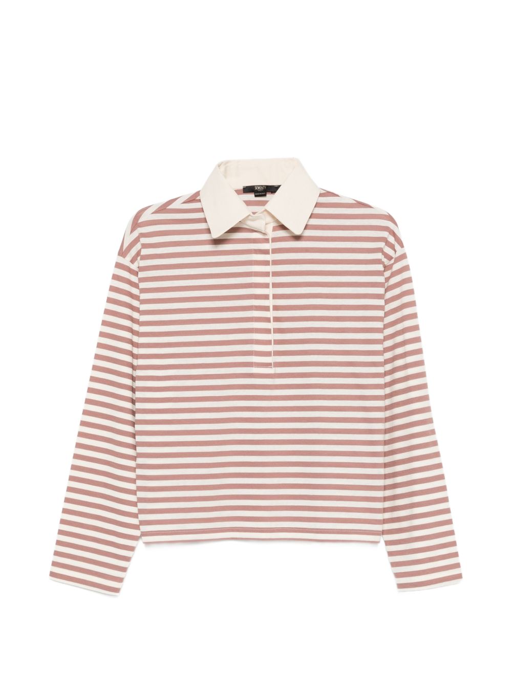 SEVENTY Polo in cotone a righe 