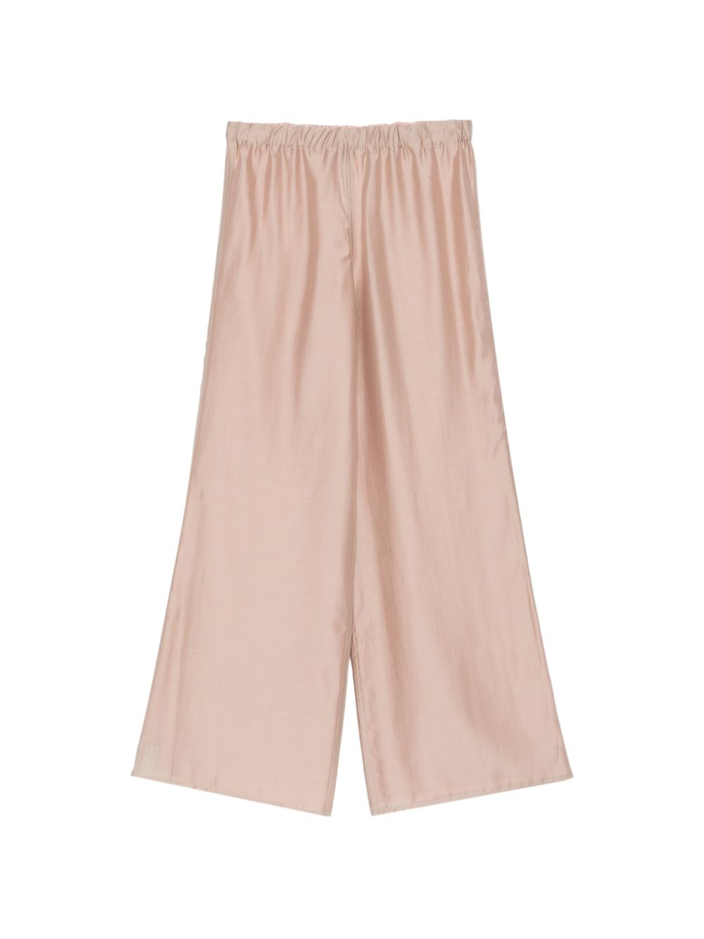 SEVENTY Pantalone a zampa larga cipria 