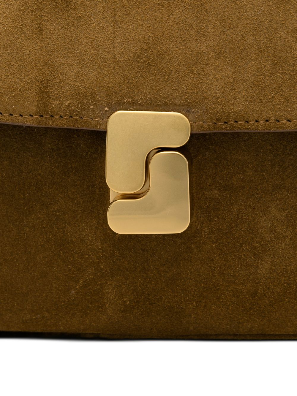 SOEUR Borsa Bellissima Mini a tracolla in pelle scamosciata 