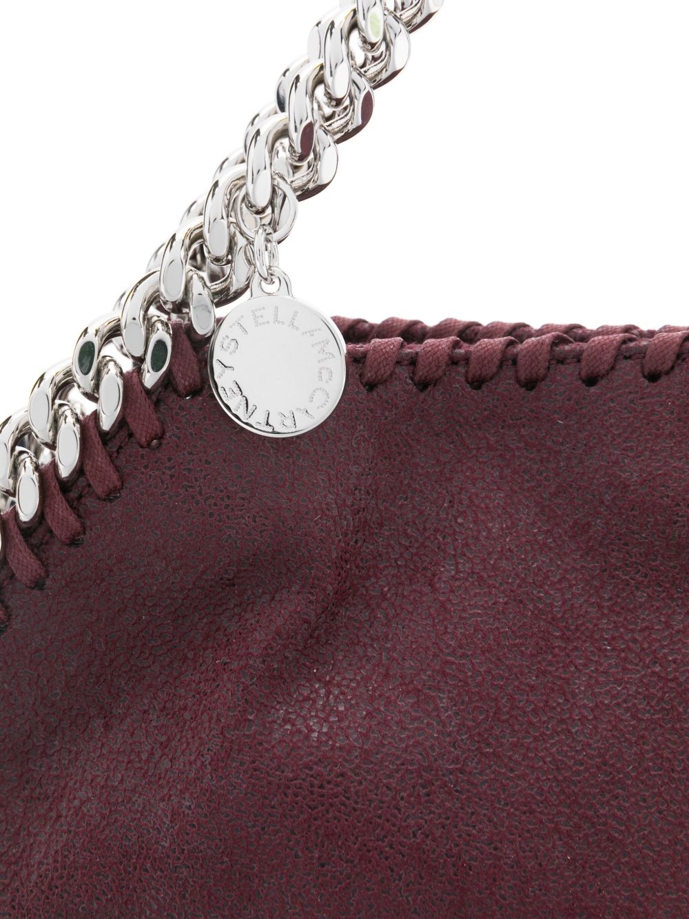STELLA MCCARTNEY Borsa Falabella mini color prugna 