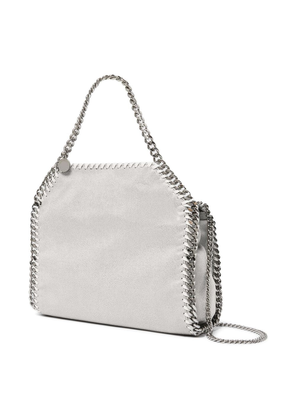 STELLA MCCARTNEY Borsa a tracolla Falabella mini grigia 