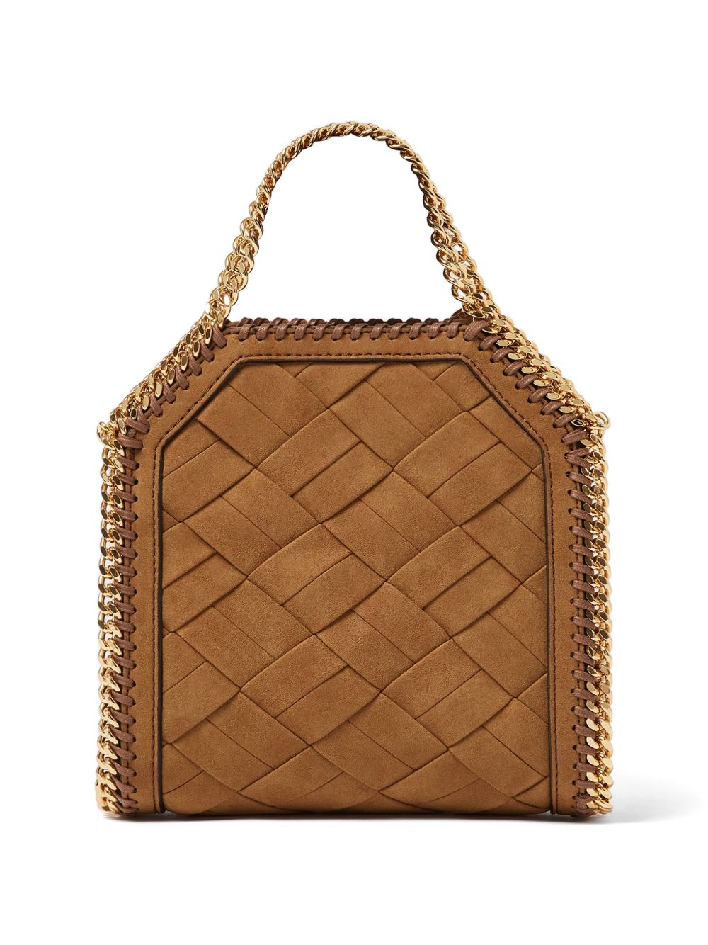 STELLA MCCARTNEY Borsa Falabella in ecopelle intrecciata 