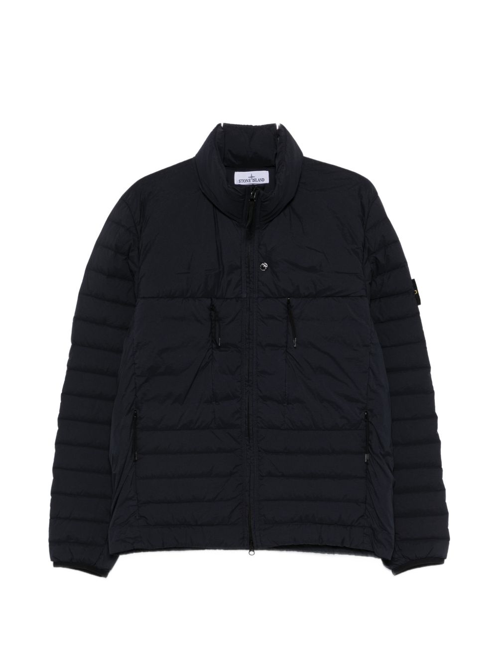 STONE ISLAND Piumino trapuntato blu navy 