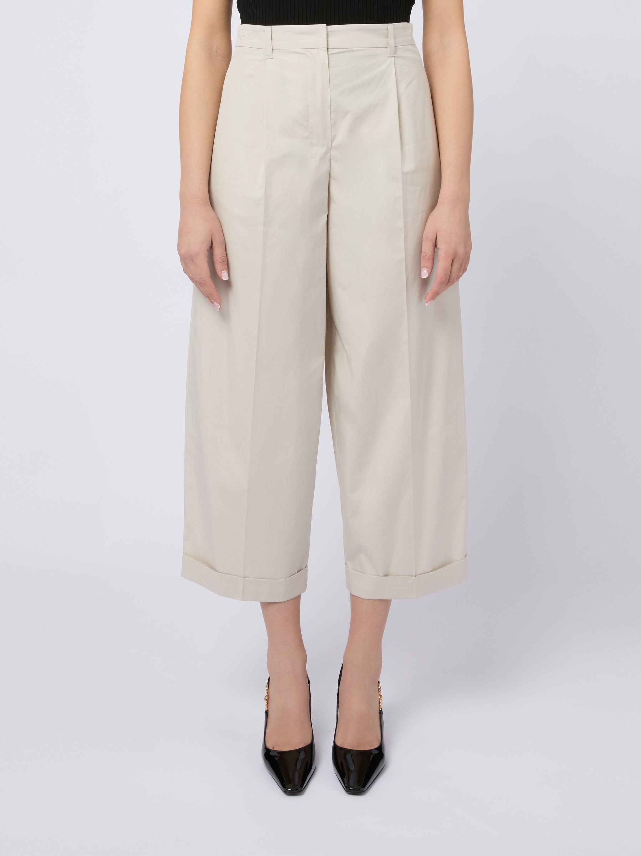 S MAX MARA Pantaloni casual Danza bianco sporco 