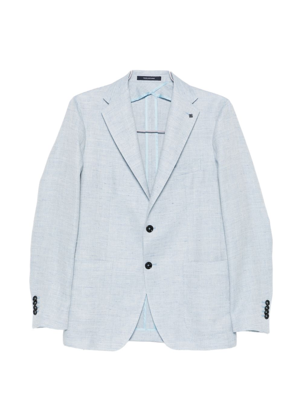 TAGLIATORE Blazer monopetto celeste 