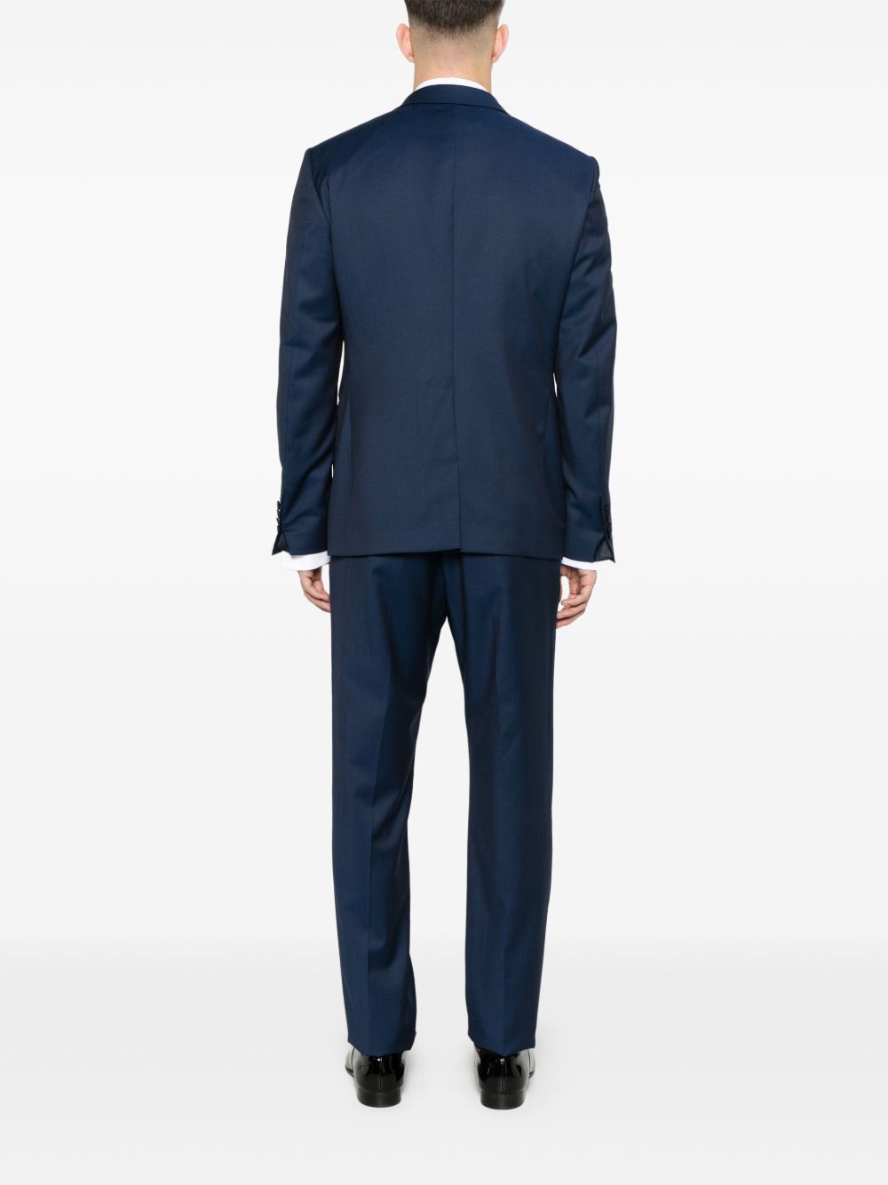TAGLIATORE Completo blu con giacca gilet e pantalone 