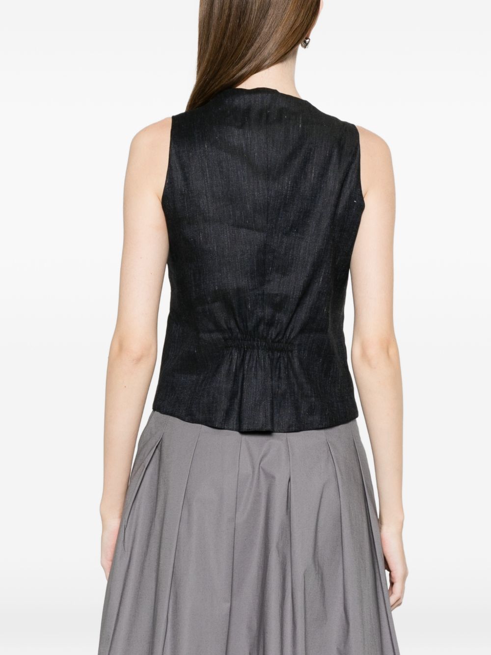 TAGLIATORE Elegante gilet blu Gracie 